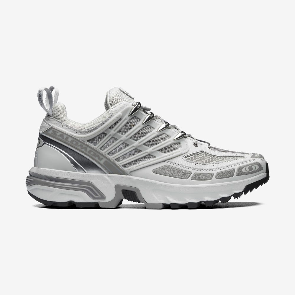 Salomon ACS PRO ADVANCED Férfi Sportcipő Fehér/Világos Sárga | OAU985206