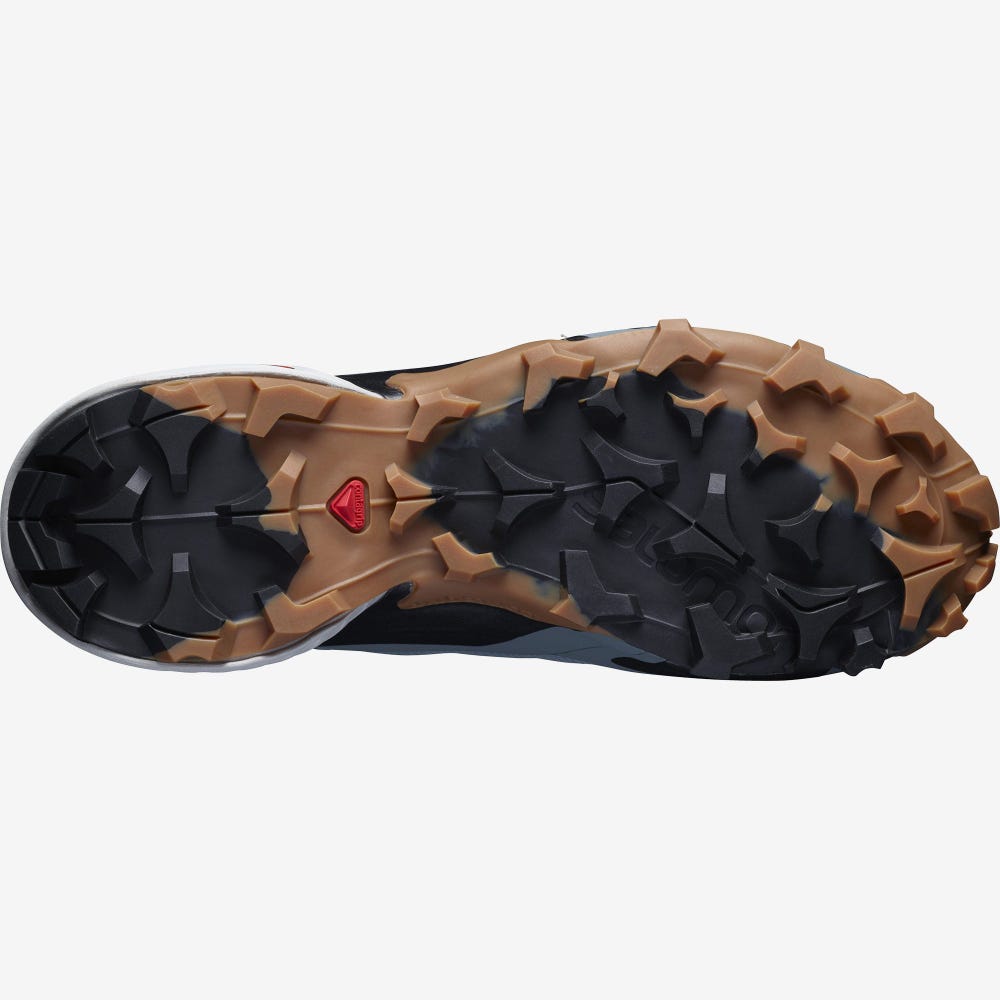 Salomon CROSS HIKE MID GORE-TEX Női Túrabakancs Kék/Fekete | HML891435