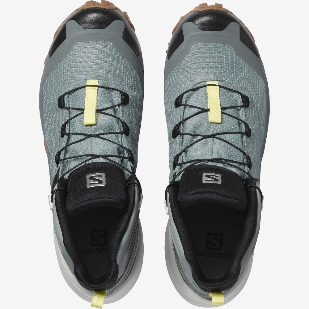 Salomon CROSS HIKE MID GORE-TEX Női Túrabakancs Kék/Fekete | HML891435