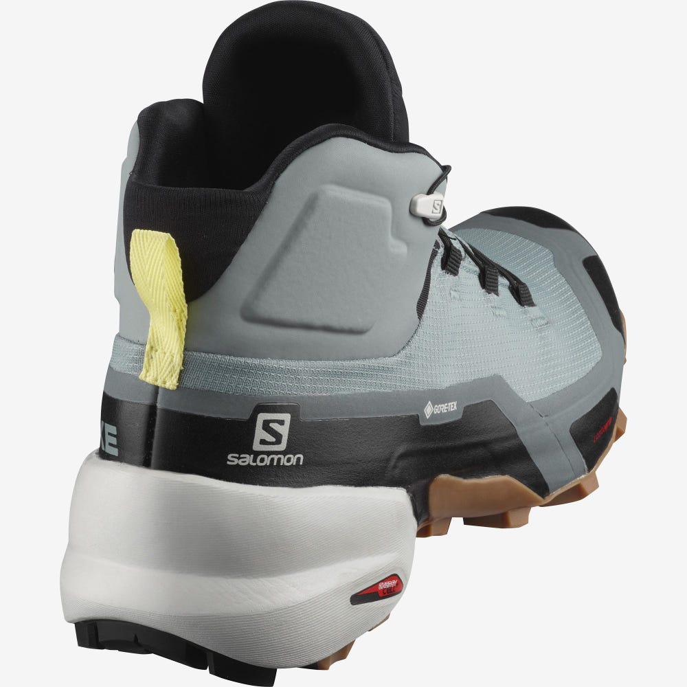 Salomon CROSS HIKE MID GORE-TEX Női Túrabakancs Kék/Fekete | HML891435