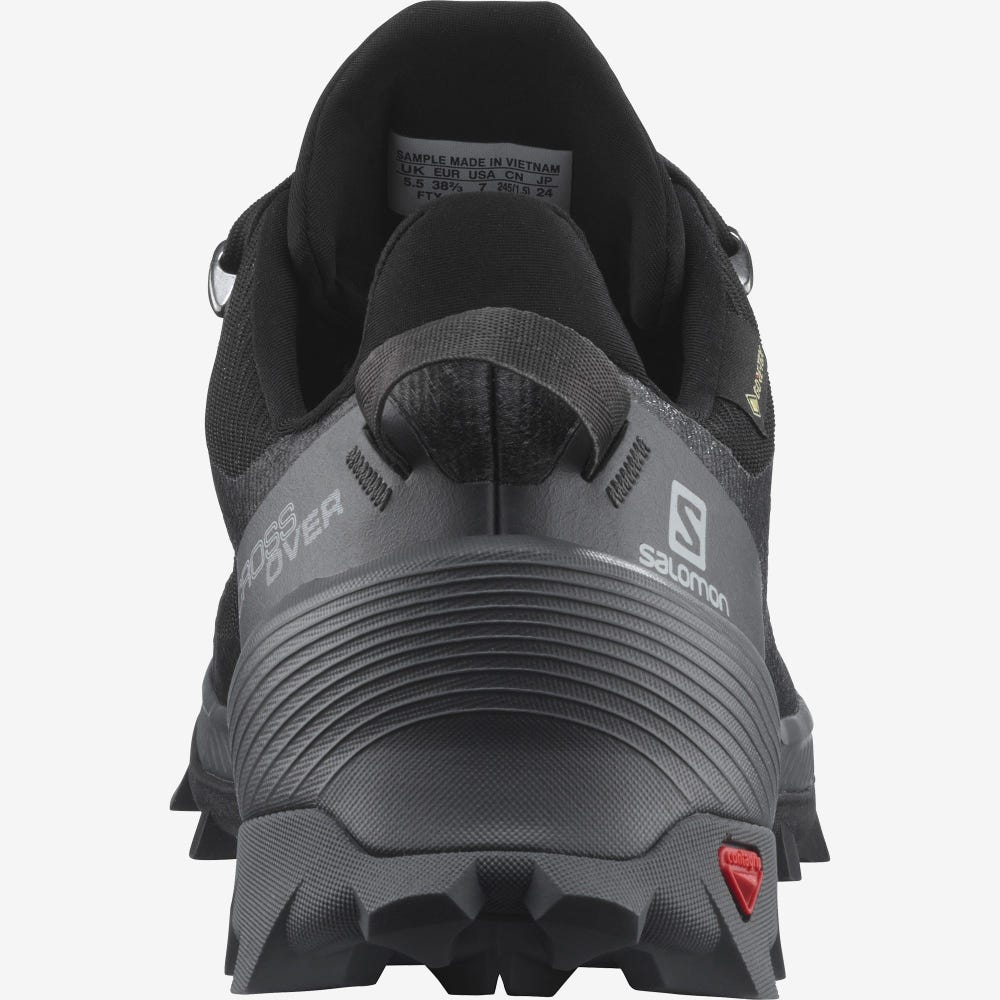 Salomon CROSS OVER GORE-TEX Női Túracipő Fekete | EPU419320