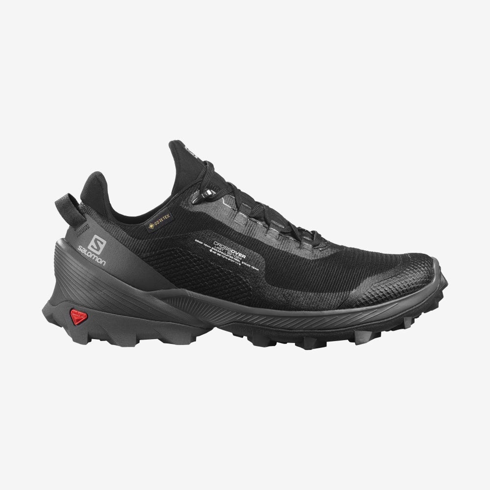 Salomon CROSS OVER GORE-TEX Női Túracipő Fekete | EPU419320
