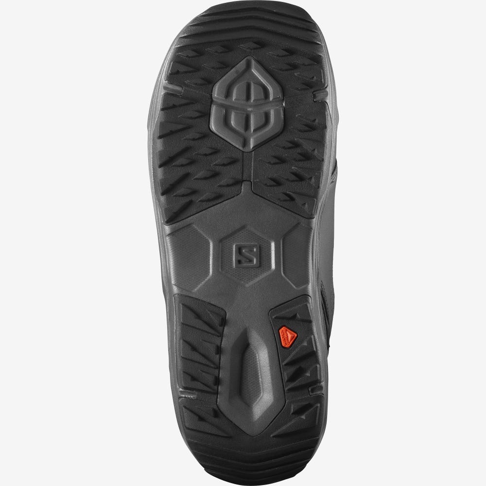 Salomon DIALOGUE DUAL BOA WIDE JP Férfi Snowboard Bakancs Fekete | UNT487659