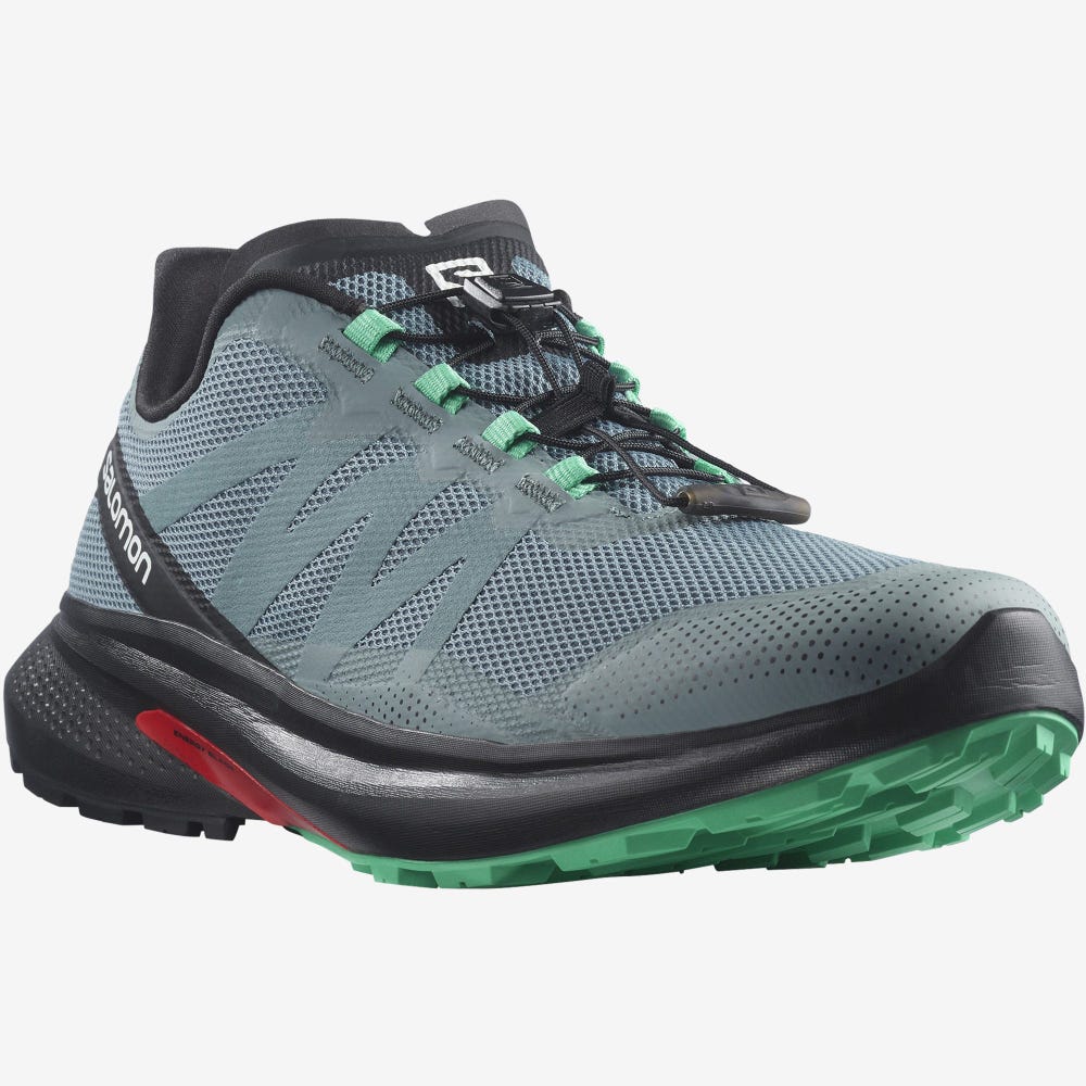 Salomon HYPULSE Férfi Terepfutó Cipő Kék/Fekete/Menta | IGV083914