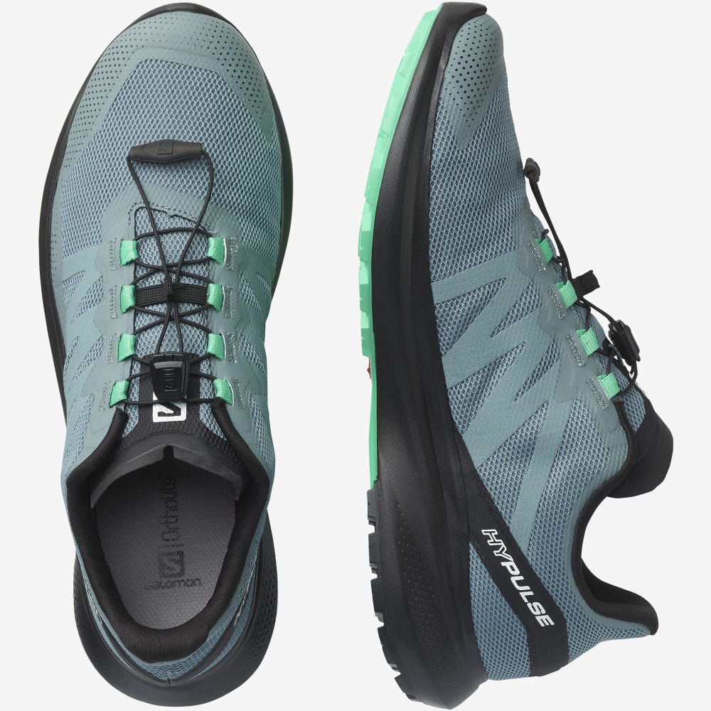 Salomon HYPULSE Férfi Terepfutó Cipő Kék/Fekete/Menta | IGV083914