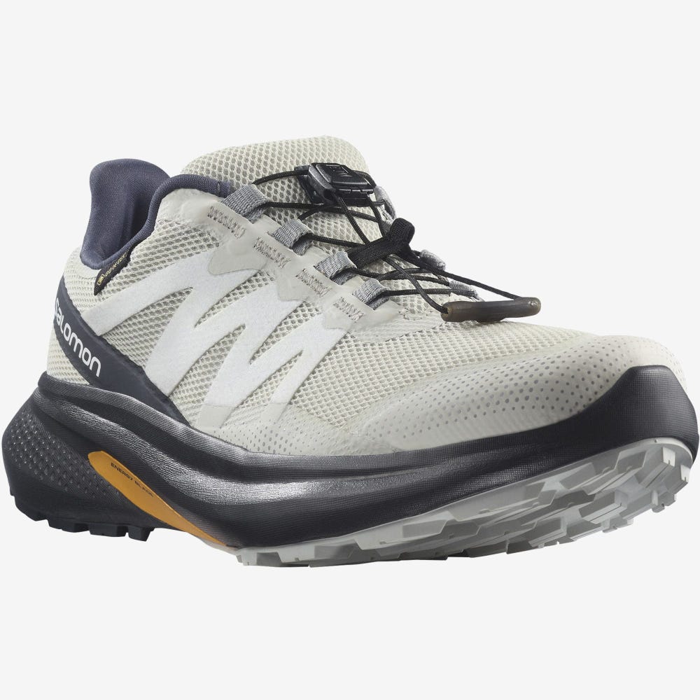Salomon HYPULSE GORE-TEX Női Terepfutó Cipő Bézs/Fehér | WQJ140987