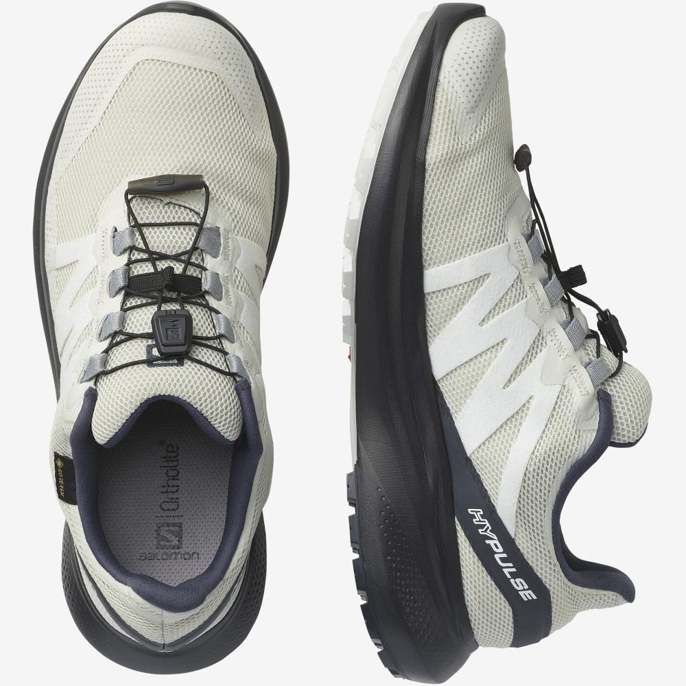 Salomon HYPULSE GORE-TEX Női Terepfutó Cipő Bézs/Fehér | WQJ140987