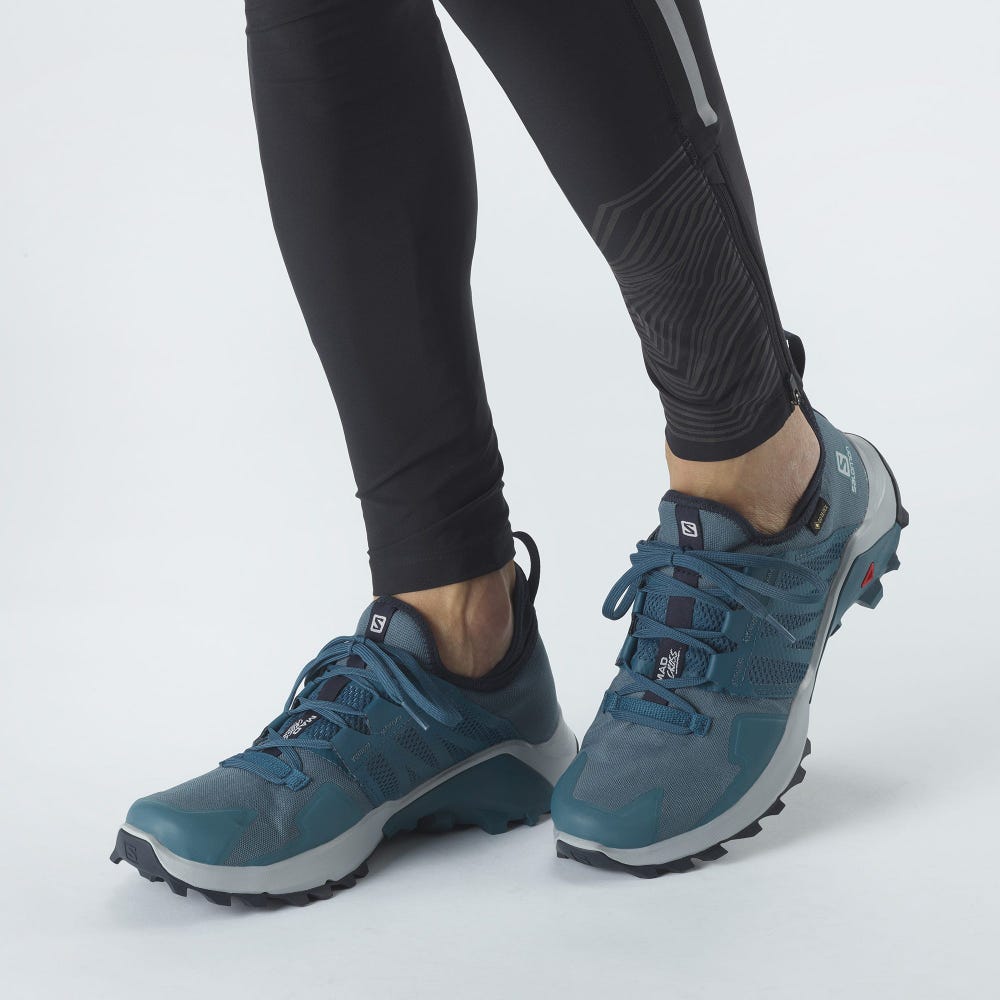 Salomon MADCROSS GORE-TEX Férfi Terepfutó Cipő Fekete | AED807296