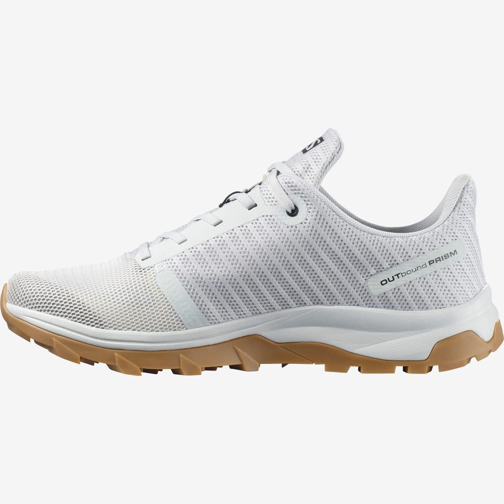 Salomon OUTBOUND PRISM Férfi Túracipő Fehér | IHS378560