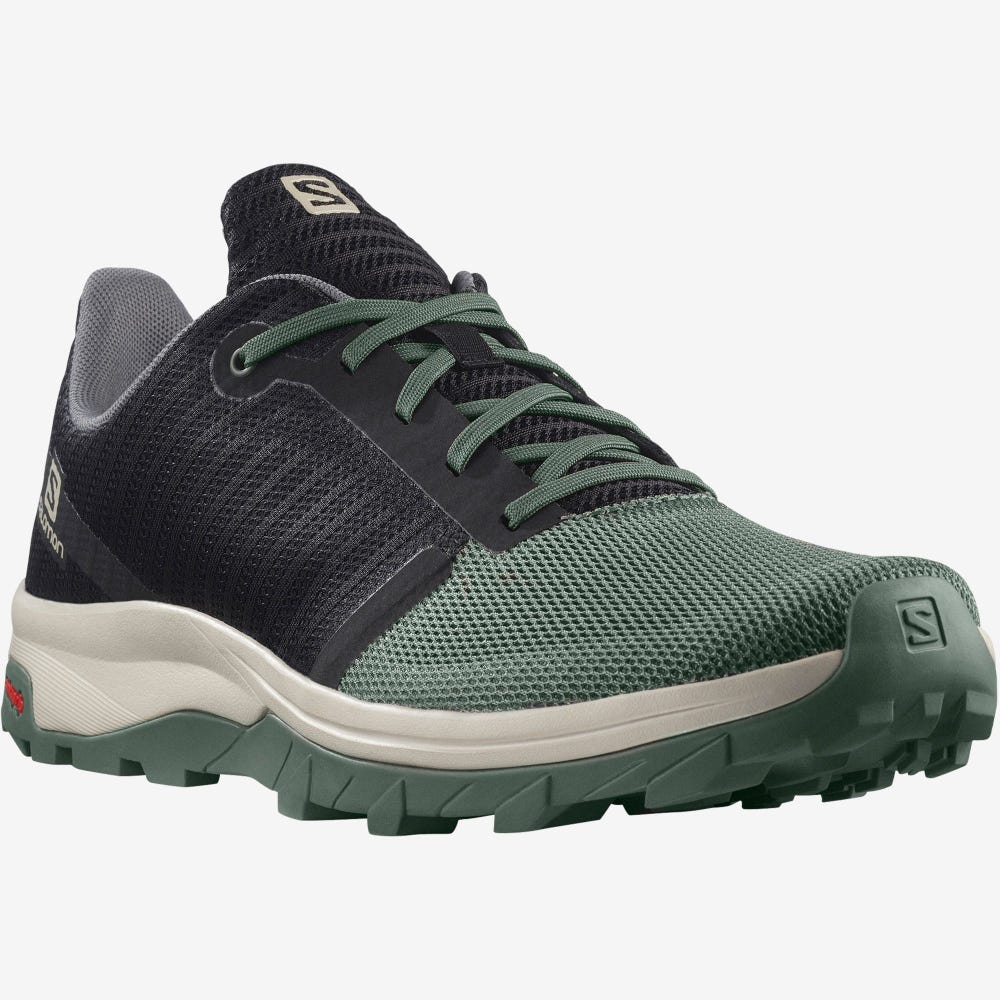 Salomon OUTBOUND PRISM Férfi Túracipő Fekete/Szürke | KND301457