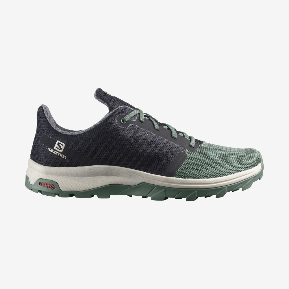 Salomon OUTBOUND PRISM Férfi Túracipő Fekete/Szürke | KND301457