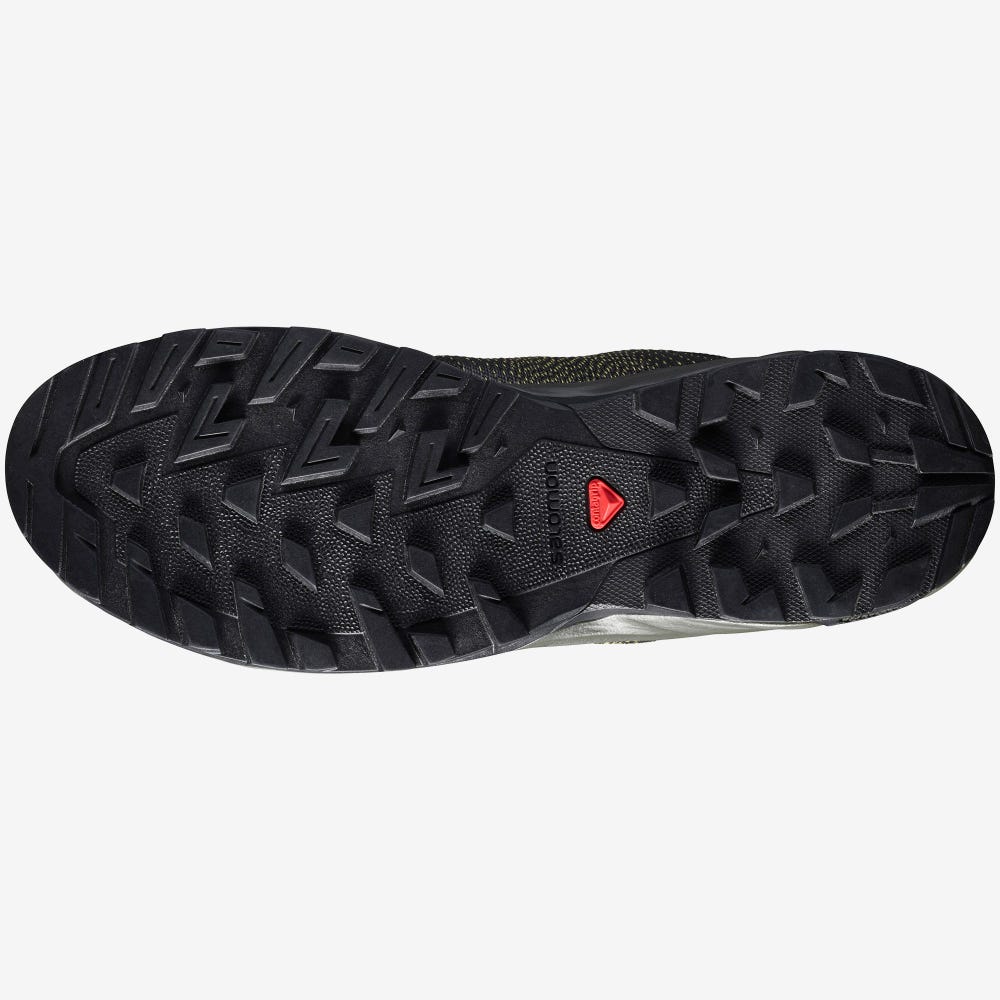 Salomon OUTPRO MATRYX FOR THE BROKEN ARM Férfi Sportcipő Olivazöld/Fekete/Lila | ALT413850