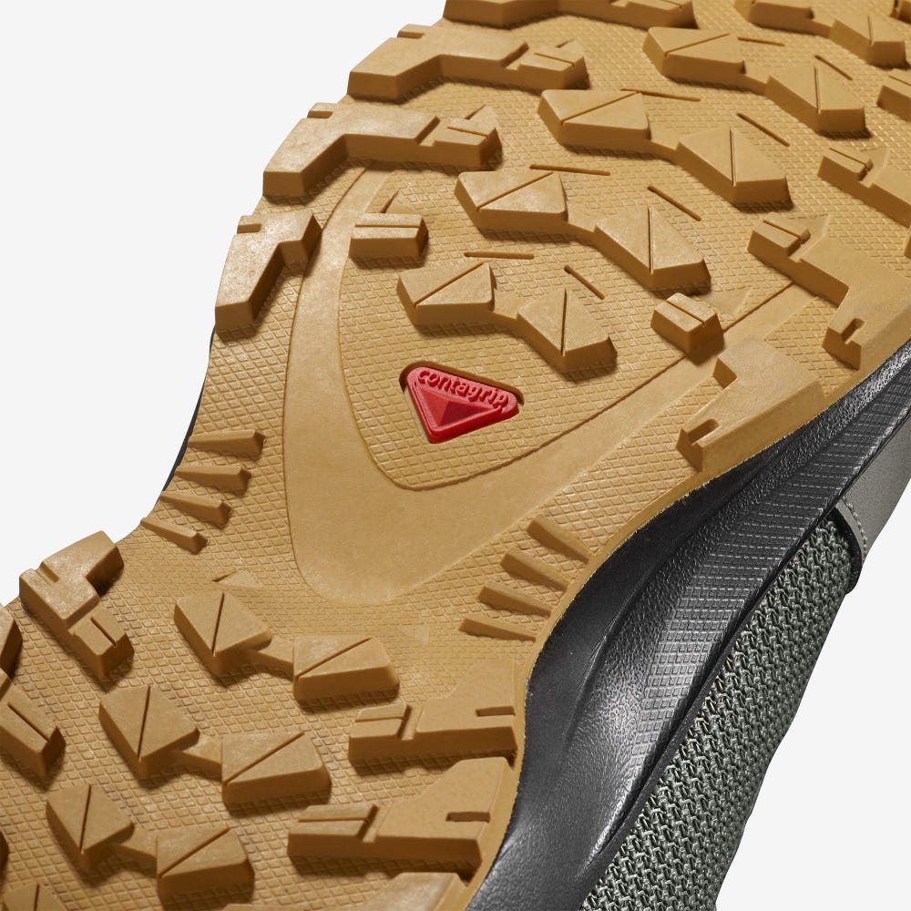 Salomon OUTWARD CLIMASALOMON™ WATERPROOF Gyerek Túrabakancs Szürke/Fekete | AXD893107