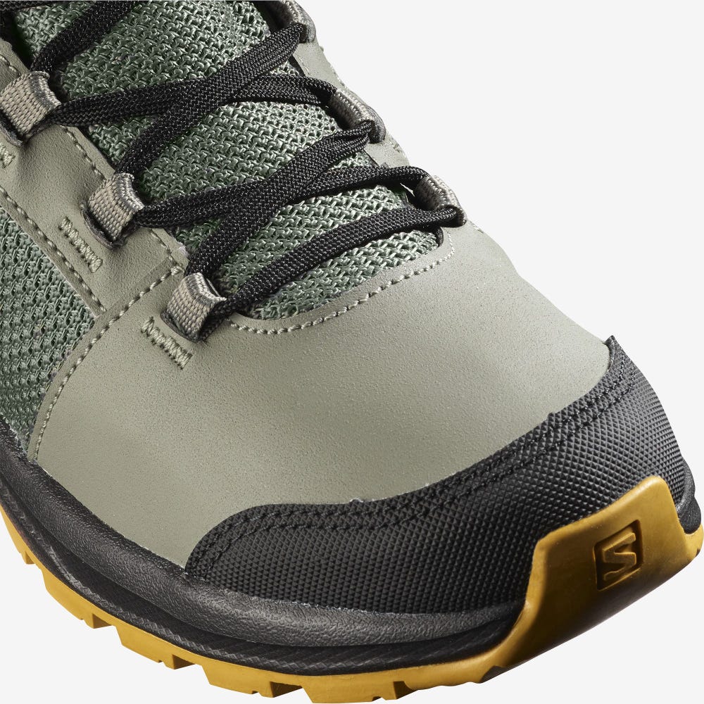 Salomon OUTWARD CLIMASALOMON™ WATERPROOF Gyerek Túrabakancs Szürke/Fekete | AXD893107
