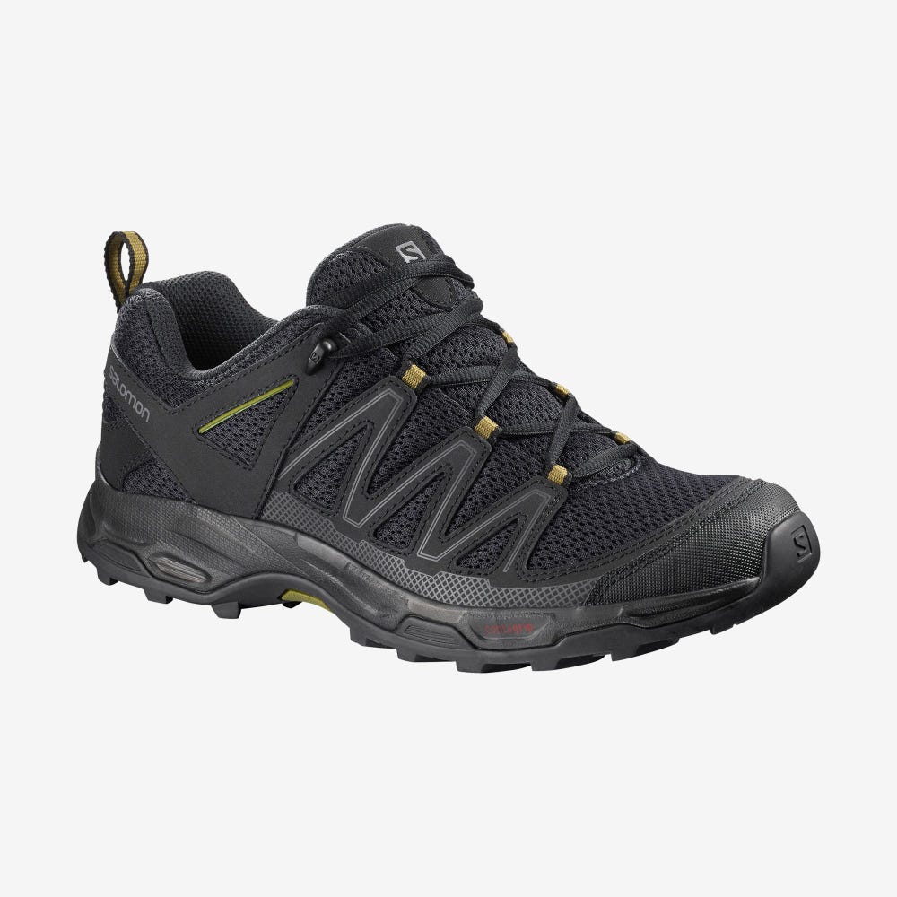 Salomon PATHFINDER Férfi Túracipő Fekete | GJM283749