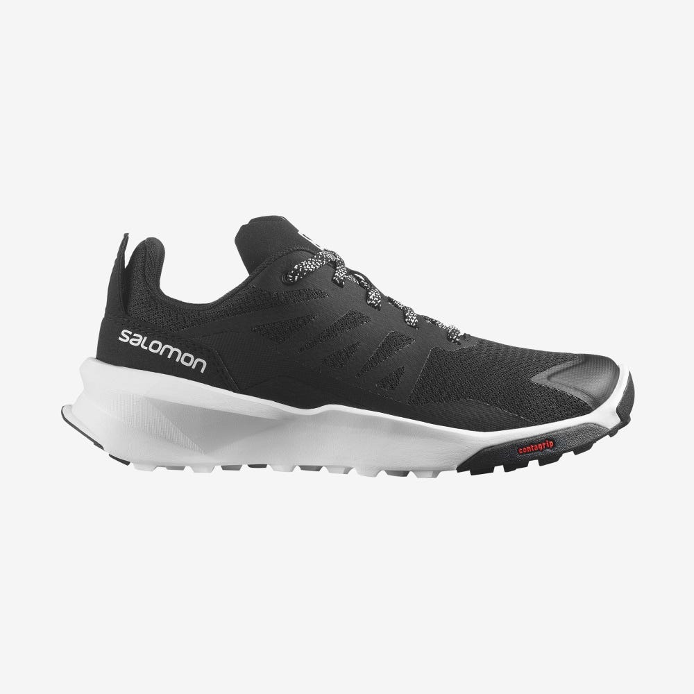 Salomon PATROL Gyerek Terepfutó Cipő Fekete/Fehér | HSK597203