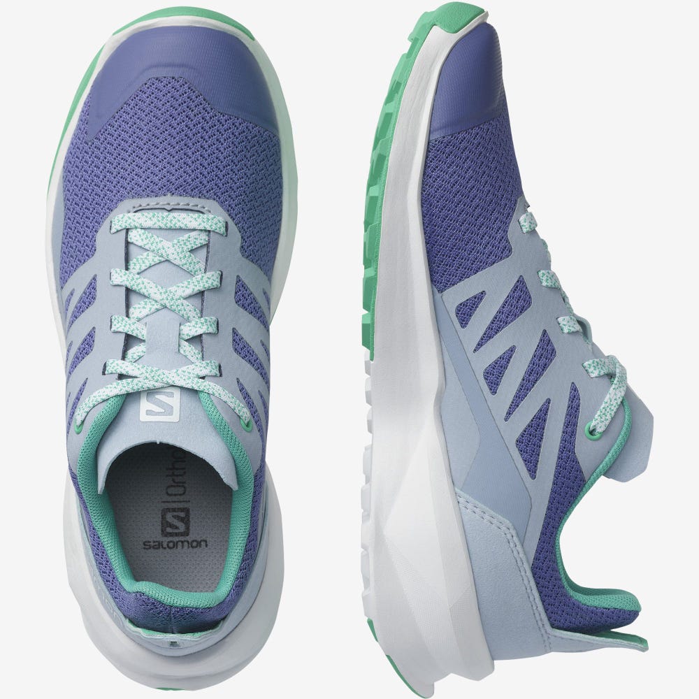 Salomon PATROL Gyerek Terepfutó Cipő Kék/Menta | DKH490671