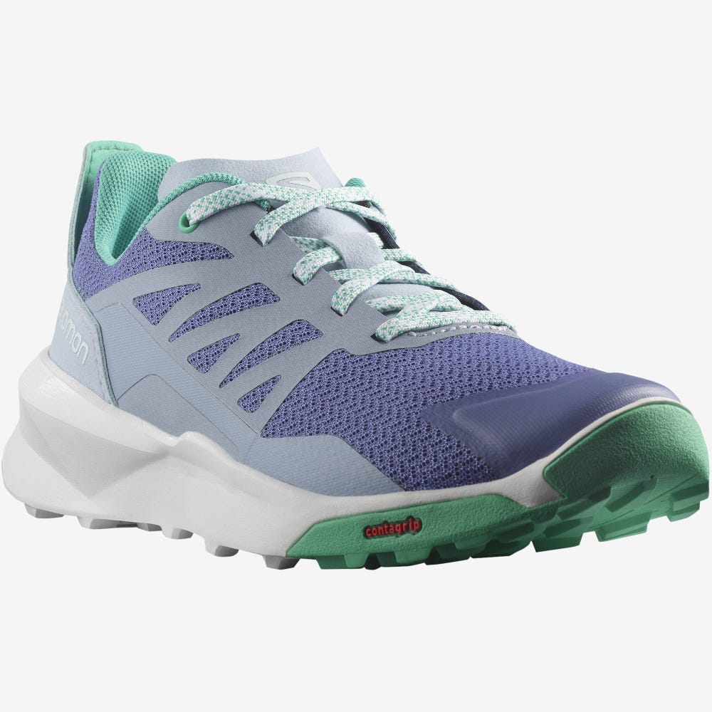 Salomon PATROL Gyerek Túrabakancs Kék/Menta | CVO795248