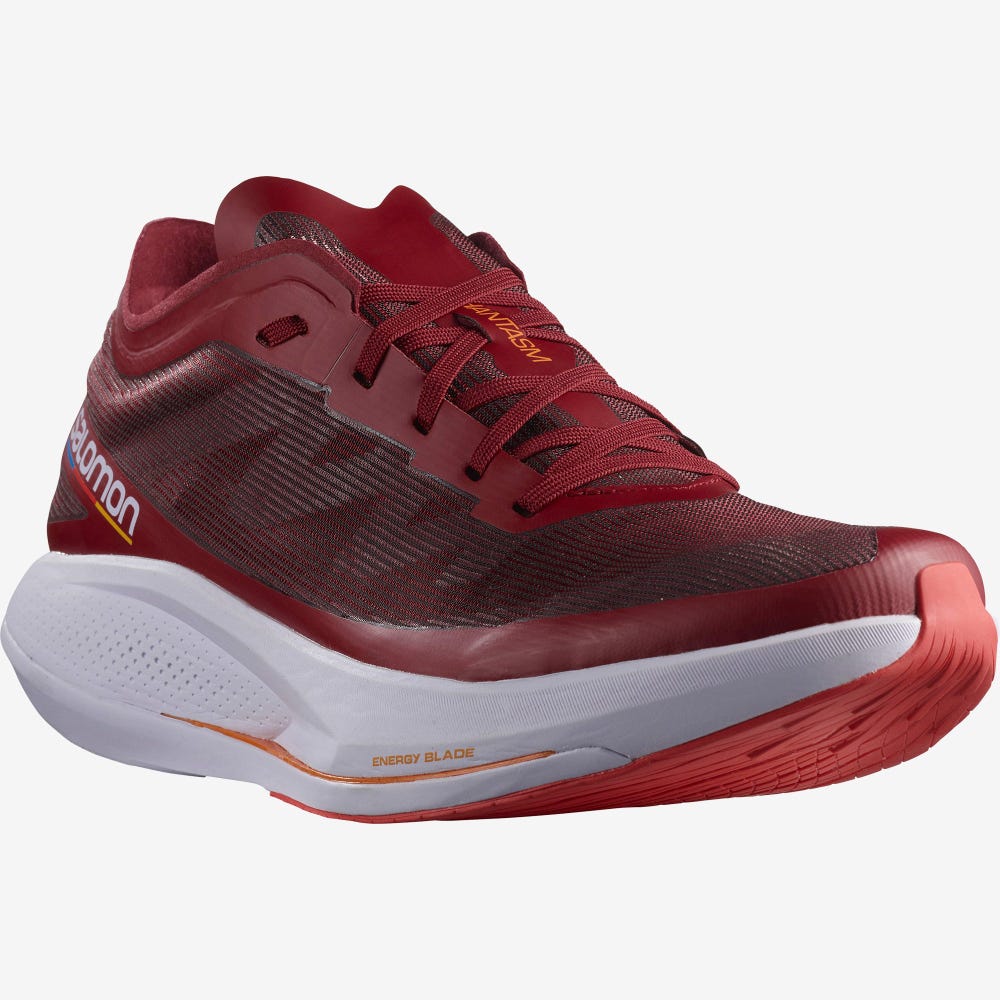 Salomon PHANTASM Férfi Futócipő Piros/Lila/Narancssárga | NJV625817