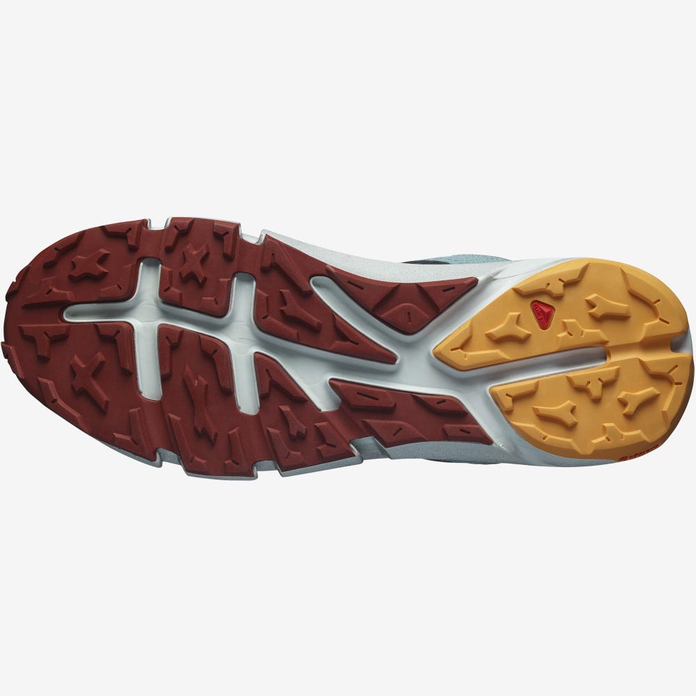 Salomon PREDICT HIKE GORE-TEX Férfi Túracipő Fekete/Narancssárga | FEB369405