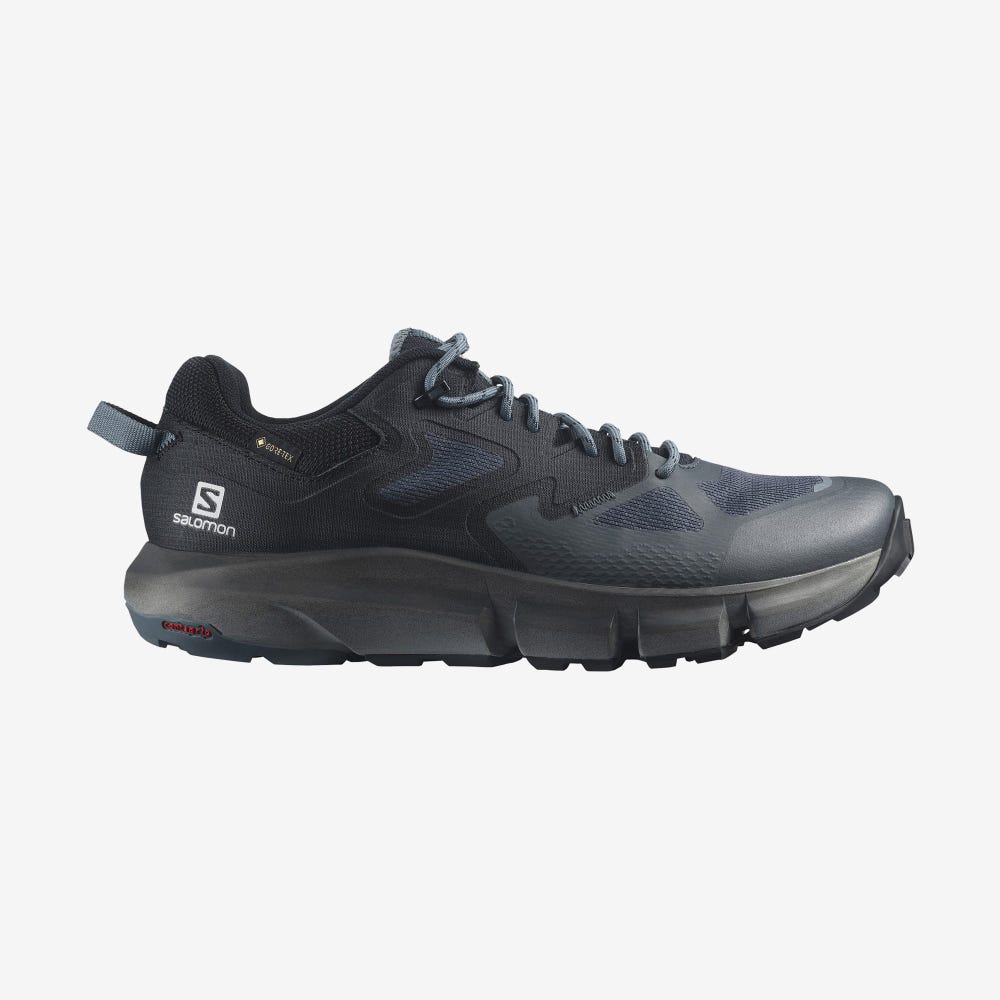 Salomon PREDICT HIKE GORE-TEX Férfi Túracipő Szürke/Fekete | LCA532846