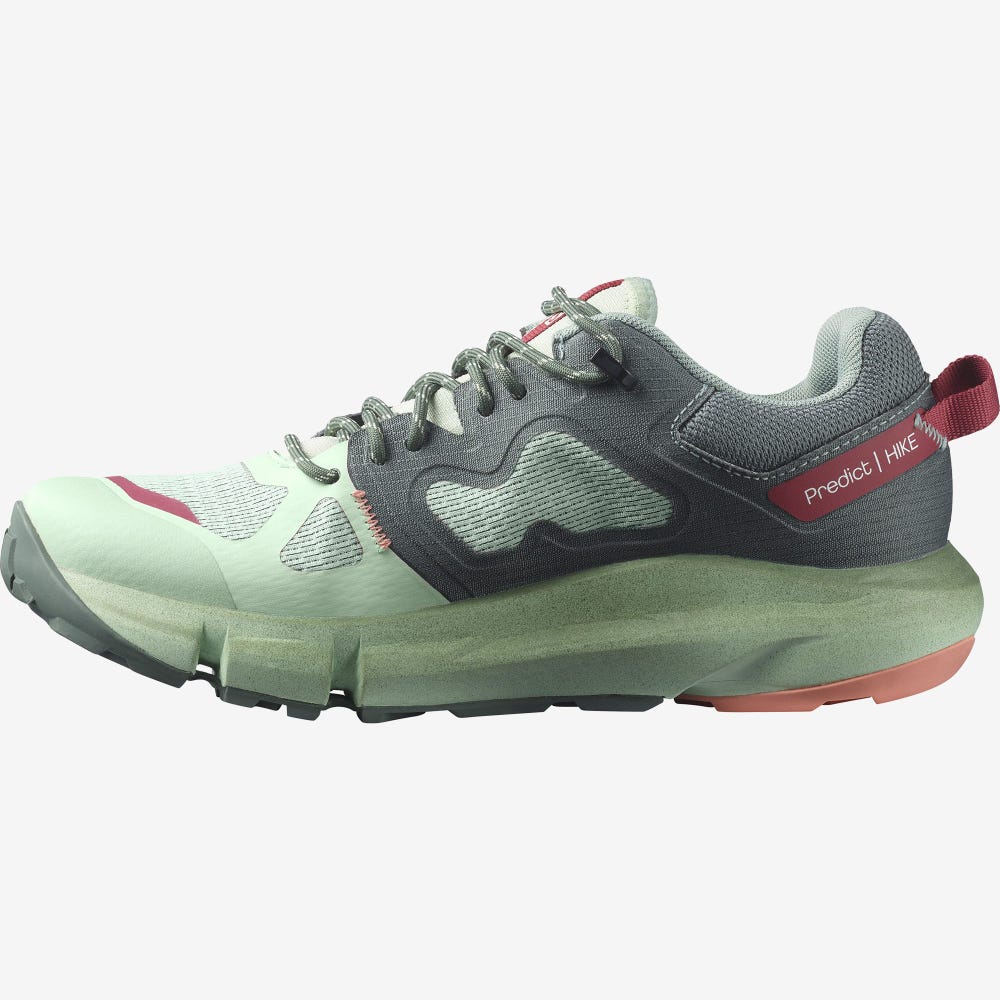 Salomon PREDICT HIKE GORE-TEX Női Túracipő Zöld | ADV028475