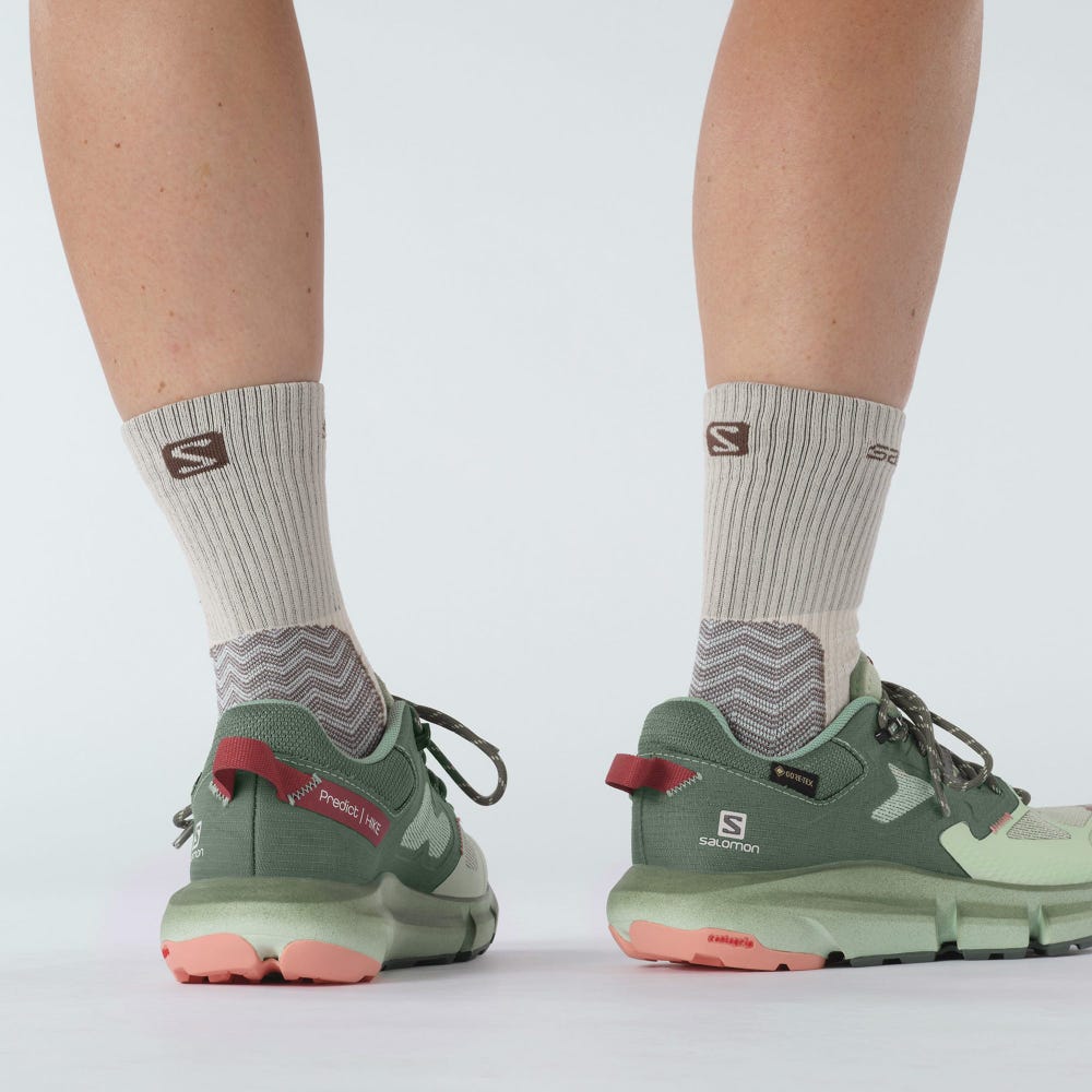 Salomon PREDICT HIKE GORE-TEX Női Túracipő Zöld | ADV028475