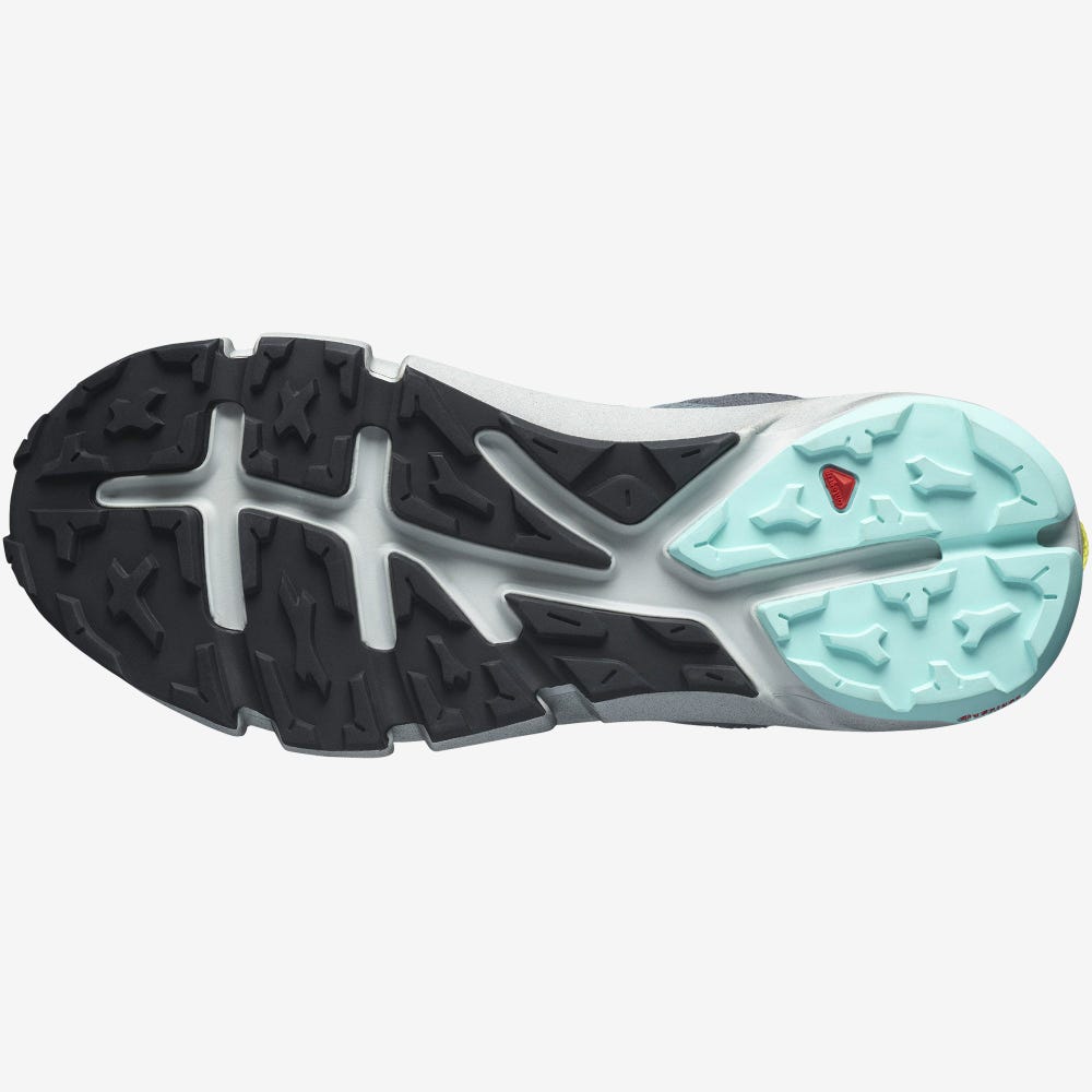 Salomon PREDICT HIKE GORE-TEX Női Túracipő Szürke/Türkiz | KHP196034
