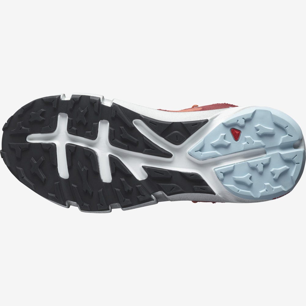Salomon PREDICT HIKE MID GORE-TEX Női Túrabakancs Narancssárga/Barna/Kék | DYK719436