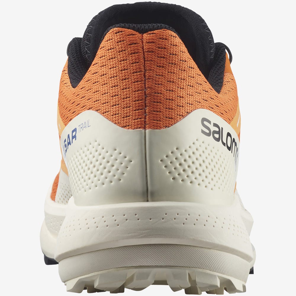Salomon PULSAR TRAIL Férfi Terepfutó Cipő Narancssárga/Világos Sárga/Fekete | DFG456092