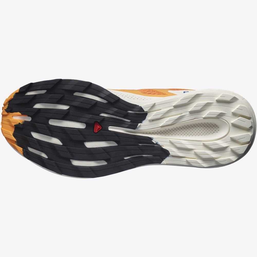 Salomon PULSAR TRAIL Férfi Terepfutó Cipő Narancssárga/Világos Sárga/Fekete | DFG456092