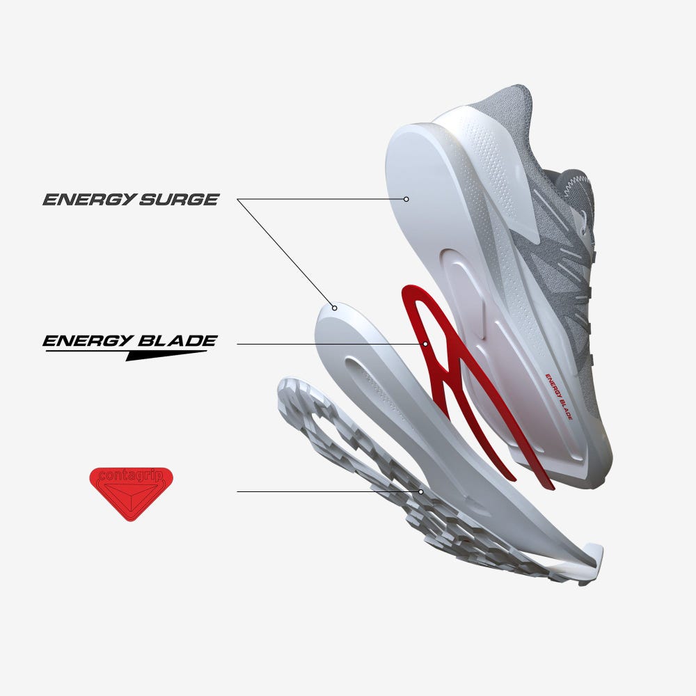 Salomon PULSAR TRAIL Női Terepfutó Cipő Piros | EGH735208