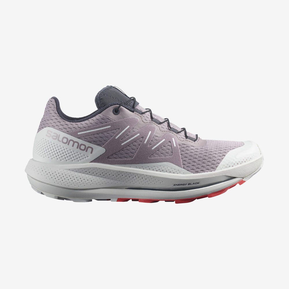 Salomon PULSAR TRAIL Női Terepfutó Cipő Piros | EGH735208