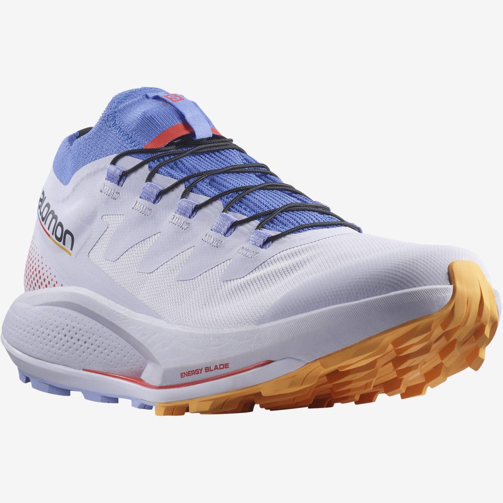Salomon PULSAR TRAIL PRO Női Terepfutó Cipő Lila/Kék/Narancssárga | JEF451963