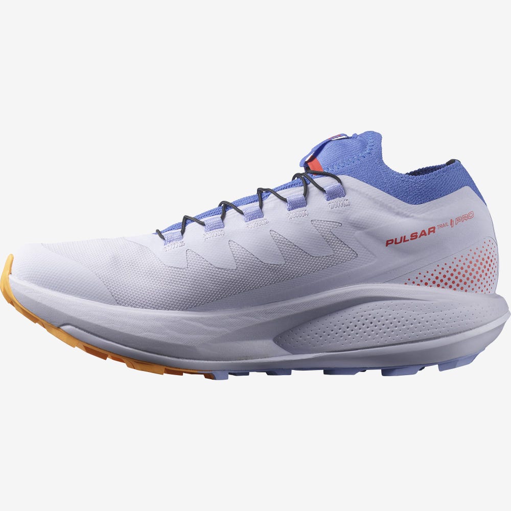 Salomon PULSAR TRAIL PRO Női Terepfutó Cipő Lila/Kék/Narancssárga | JEF451963