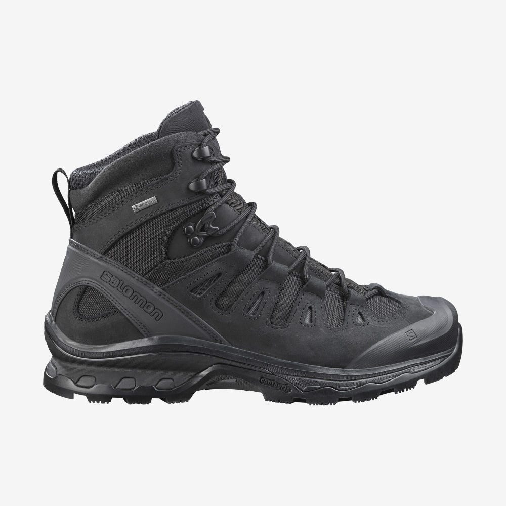 Salomon QUEST 4D GORE-TEX FORCES 2 EN Női Bakancs Fekete | WXP476283