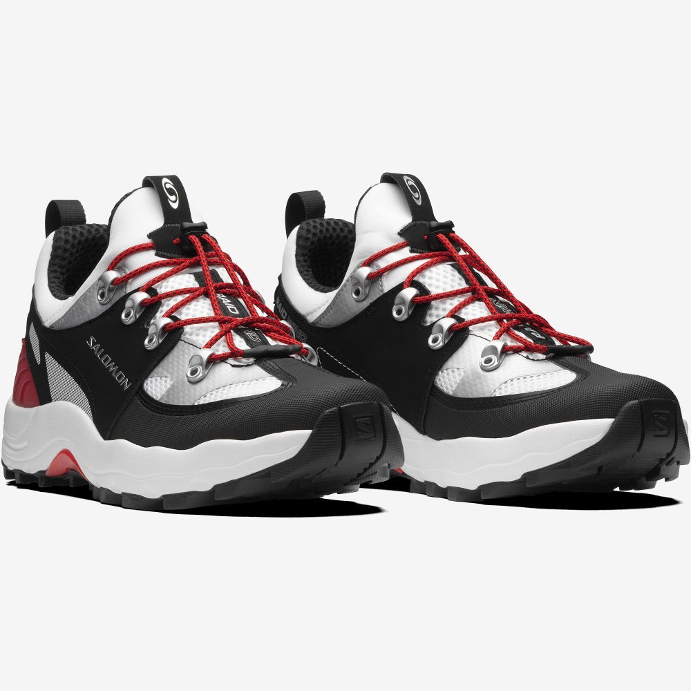 Salomon RAID WIND Férfi Sportcipő Fehér/Fekete | KMP612907