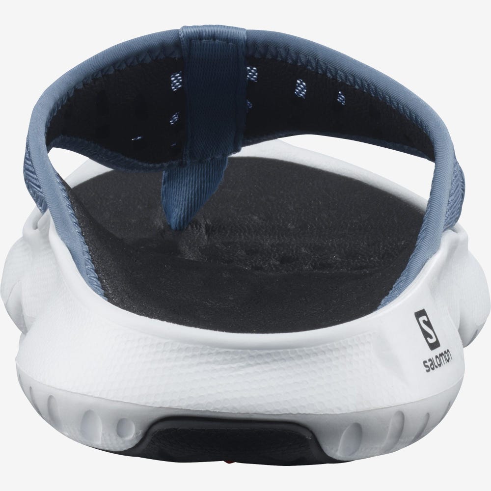 Salomon REELAX BREAK 5.0 Férfi Papucs Kék/Fehér/Fekete | WJO536410