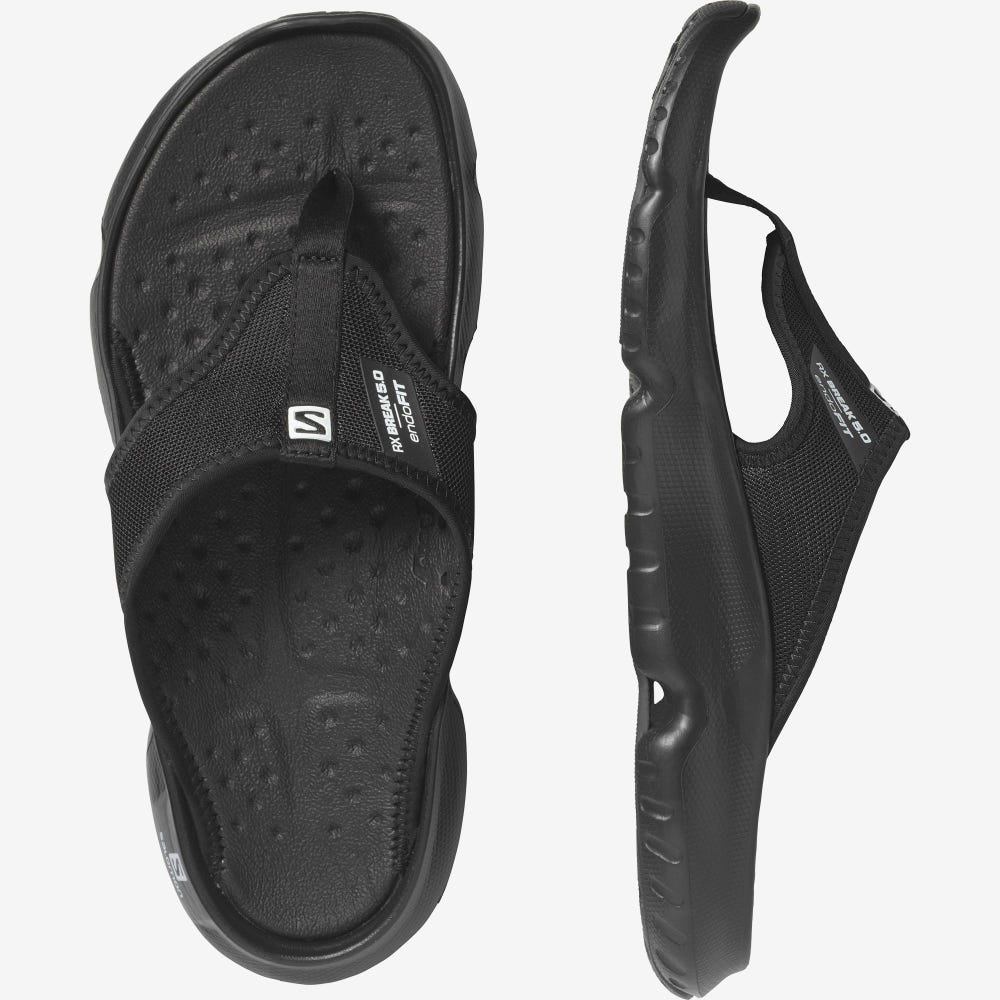 Salomon REELAX BREAK 5.0 Férfi Terepfutó Cipő Fekete | XTH063517