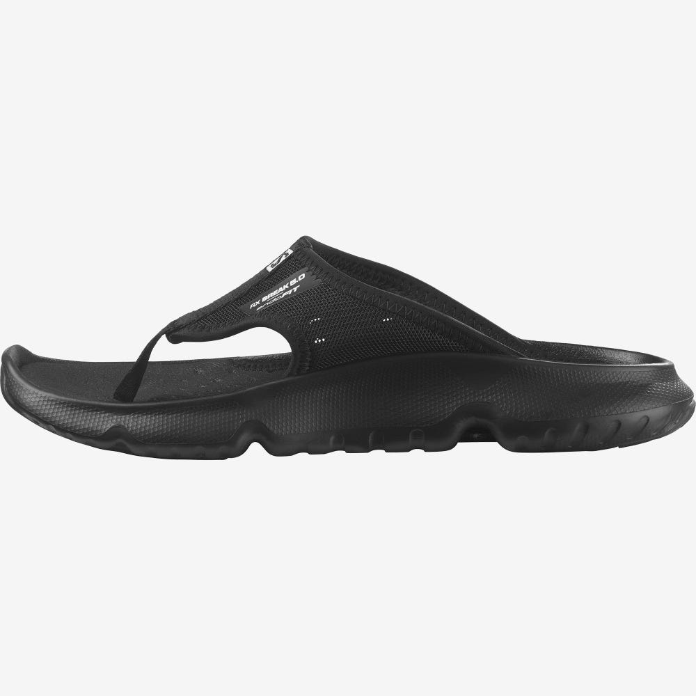 Salomon REELAX BREAK 5.0 Női Papucs Fekete | PHF572680