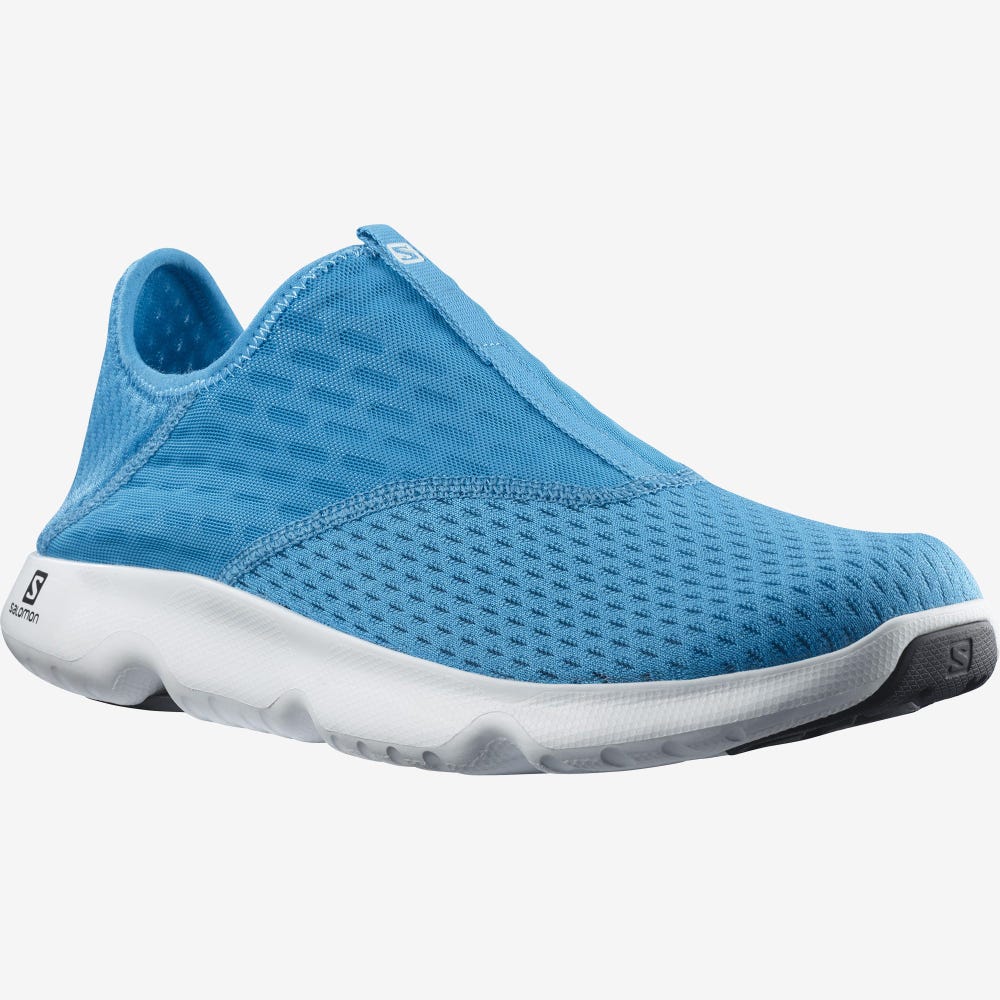 Salomon REELAX MOC 5.0 Férfi Terepfutó Cipő Kék/Fekete/Fehér | OTQ165834