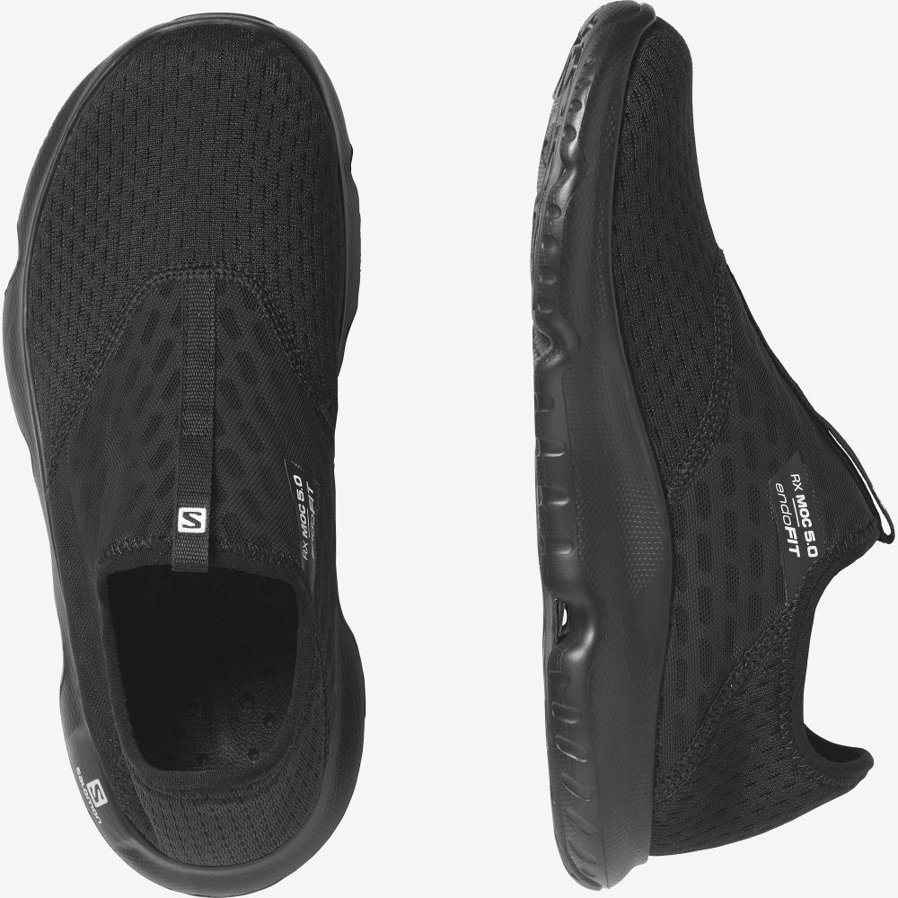 Salomon REELAX MOC 5.0 Női Papucs Fekete | GAU325417