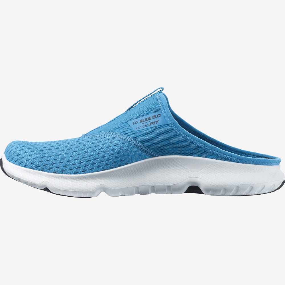 Salomon REELAX SLIDE 5.0 Férfi Terepfutó Cipő Kék/Fekete/Fehér | AHN134072