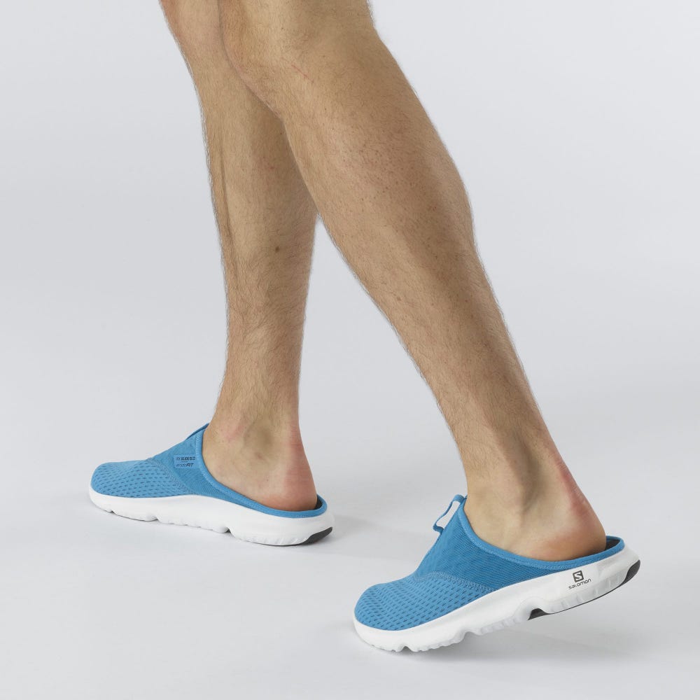 Salomon REELAX SLIDE 5.0 Férfi Terepfutó Cipő Kék/Fekete/Fehér | AHN134072