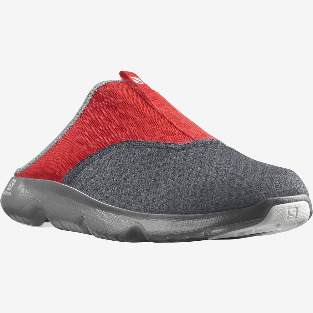 Salomon REELAX SLIDE 5.0 Férfi Terepfutó Cipő Szürke/Fehér | KJY680152