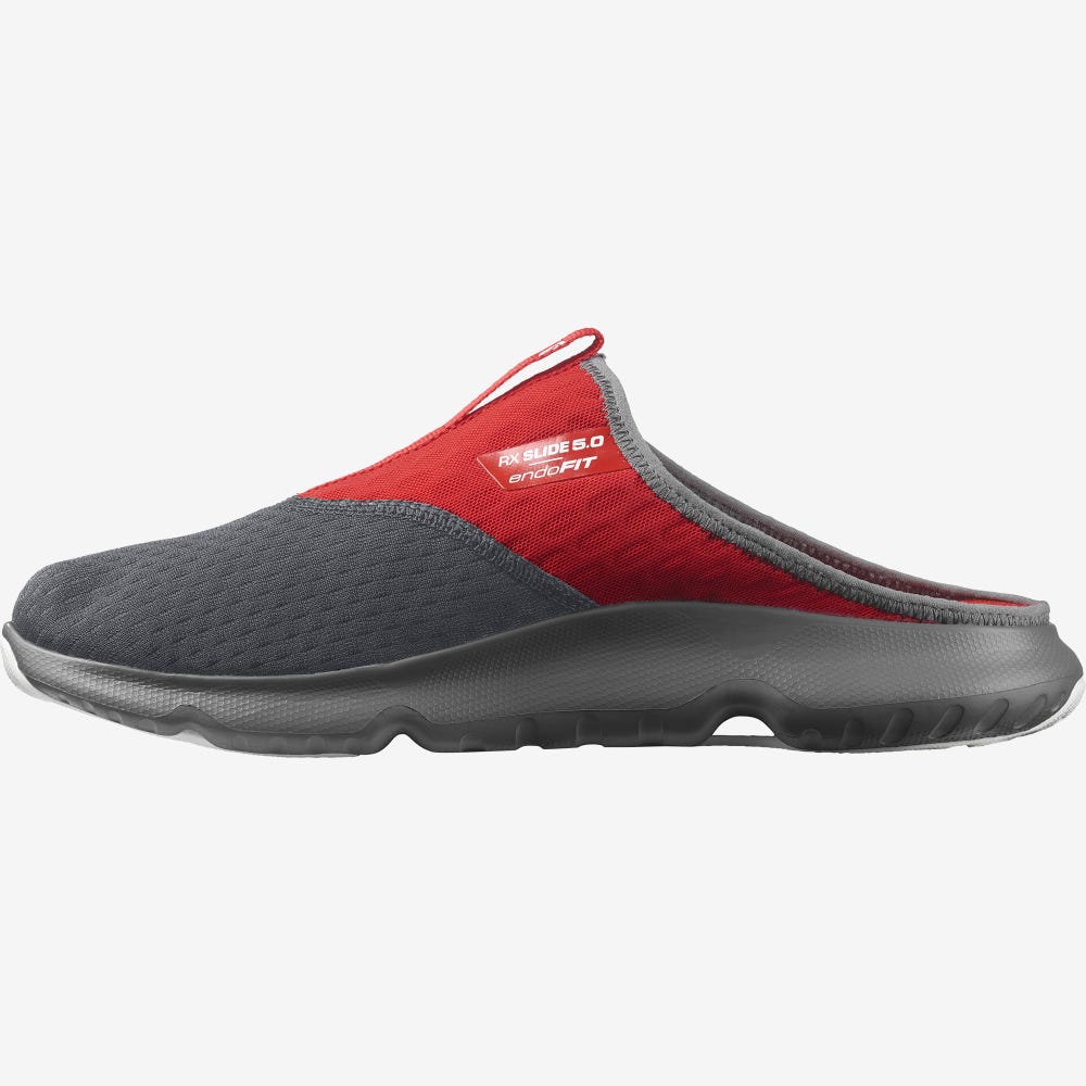 Salomon REELAX SLIDE 5.0 Férfi Terepfutó Cipő Szürke/Fehér | KJY680152