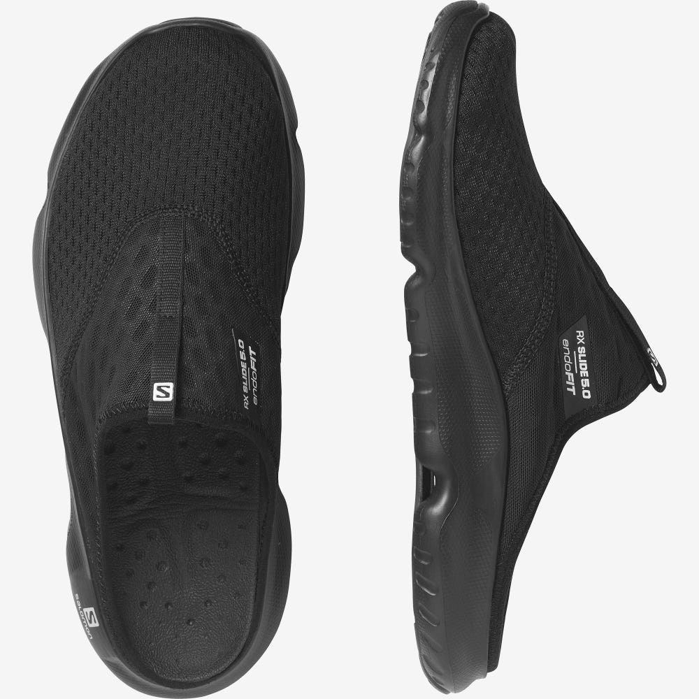 Salomon REELAX SLIDE 5.0 Férfi Terepfutó Cipő Fekete | TPX435217