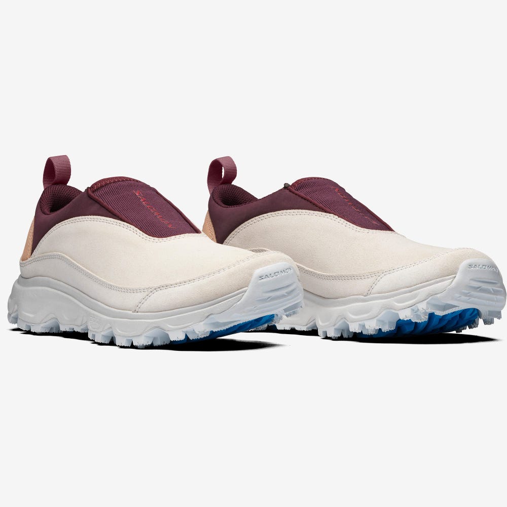 Salomon RX SNOW MOC 2 ADVANCED Férfi Sportcipő Bézs/Bordó | HRU428071