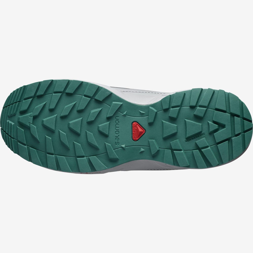 Salomon SENSE CLIMASALOMON™ WATERPROOF Gyerek Futócipő Fekete/Kék | LDI416978