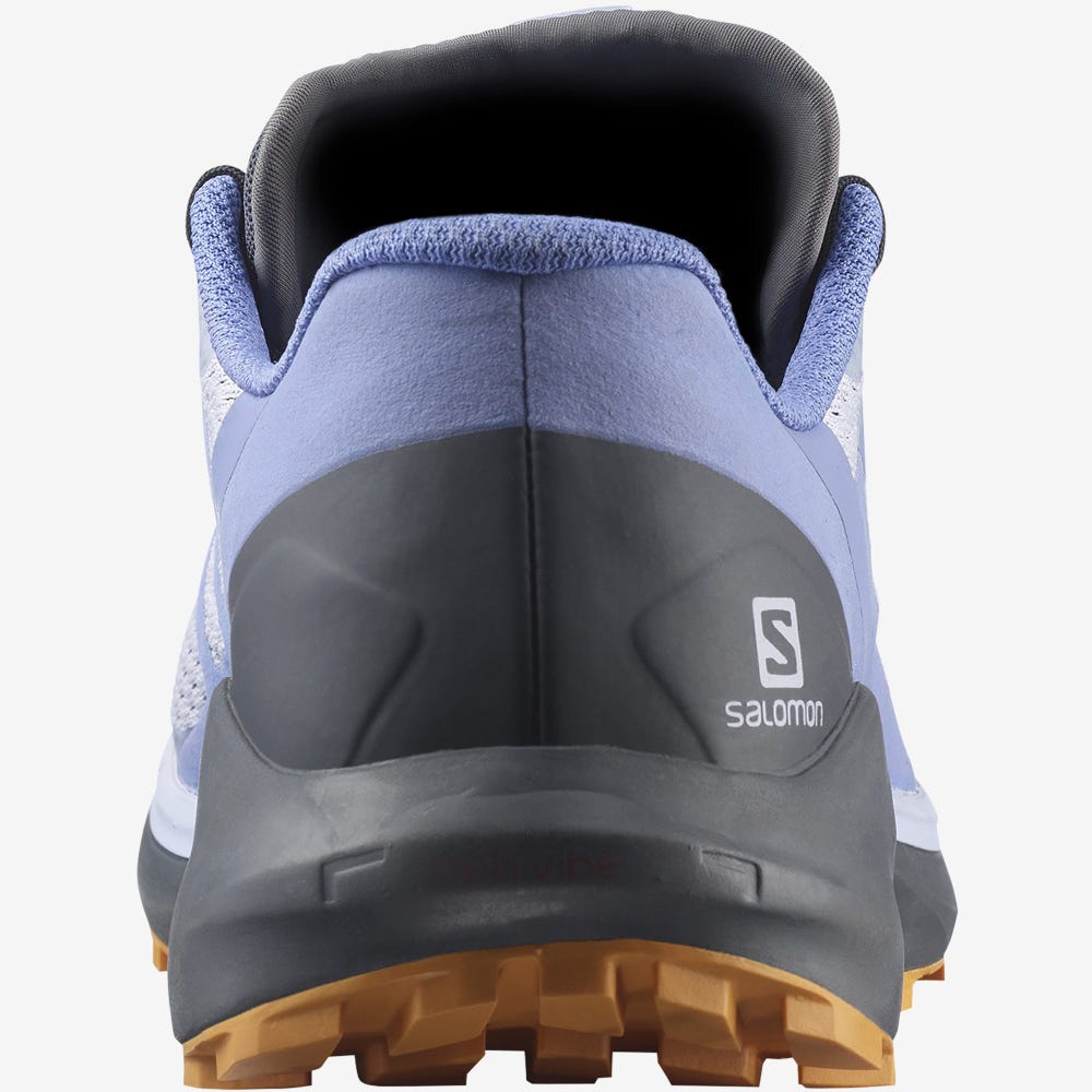 Salomon SENSE RIDE 4 Női Terepfutó Cipő Lila/Narancssárga | TVU165493